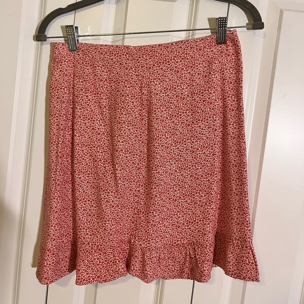 Abercrombie floral skirt